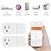 Cevitor Smart Home WIFI Power Socket Plug Outlet,Work With Alexa and Smart Phone Wireless Controls, Not Hub Required (Professional 1-Pack)