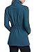 Ninedaily Women Long Sleeve Pocket Button Crewneck Full Zip Up Hoodie Jacket