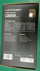 LC-POWER 850W, ATX 3.0, 80 Plus® Gold, Modular
