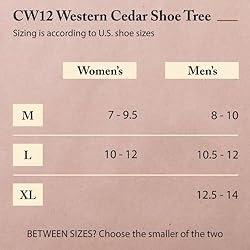 FootFitter Western Cedar Boot Tree - Best Shoe