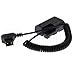 Eonvic D-Tap to LP-E6 Dummy Battery Adaptor Power Coiled Cable for SmallHD 501/502 702 Monitor