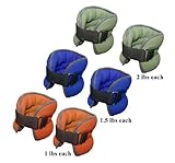 Da Vinci Adjustable Ankle or Wrist Weights, Sold in Pairs, Choose Your Desired Weight