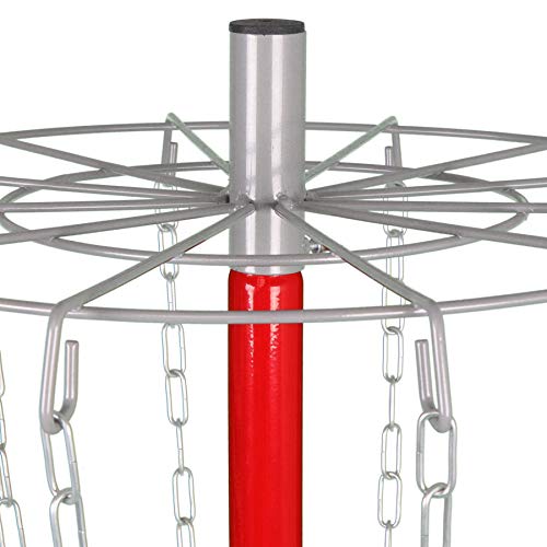 LEMY Flying Disc Game Kit Disc Golf Basket Kit Portable Lightweight Steel Disc Golf Targets& Baskets