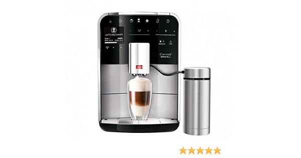 Melitta Caffeo Barista TSP Independiente Máquina espresso 1,8 L - Cafetera  (Independiente, Máquina espresso, 1,8 L, 1450 W, Negro, Acero inoxidable) :  Amazon.es: Hogar y cocina