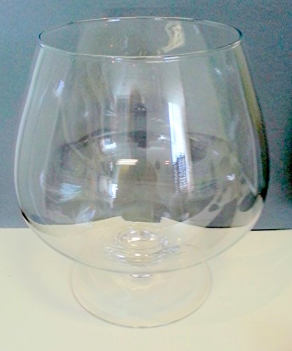 image for Oberstdorfer Glashütte Giant Snifter Large Cognac Glass Decoratable, 