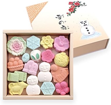 TOKYO MATCHA SELECTION - [Limited] Happy Winter's Wasanbon - Wagashi Sugar - Japanese confectionery [Standard ship by SAL: NO Tracking & Insurance]