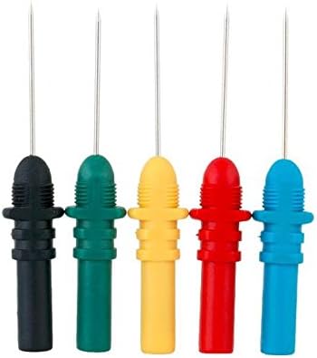 HT307 Back Pinning Probes/Needle/Piercing Probes Set(Set of 5,Assorted Colors)