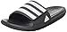 adidas Men's Alquo Vario Sandal,Black/Metallic Silver/White,9 D US