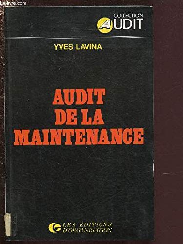 Audit de la Maintenance by (Paperback)