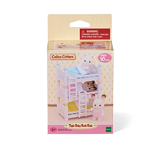 1 Calico+Critters+Triple+Baby+Bunk
