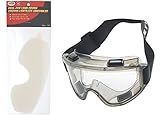 SAS Safety 5106-KIT Deluxe Painter Overspray Goggles w/ Peel-Off Lens Covers