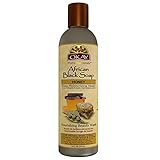 OKAY African Black Soap Liquid with Honey, 8 Fluid