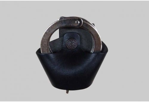 Kingdom Holster K012 Open Top Standard Chain Handcuff Case, Genuine Leather Handmade!