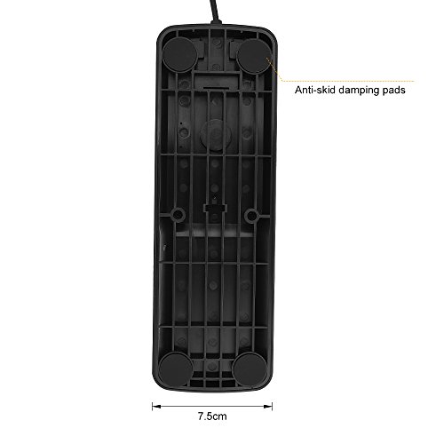 Universal Sustain Pedal with Polarity Switch Design and 1/4 Input Jack Compatible with Any Electronic Keyboard - Thumbnail 2