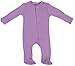 Baby Bodysuit Footie Organic Cotton - Sleep n Play with Gloved Sleeve