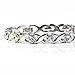 Magnetic Bracelet for Women Silver Finish Natural Pain Relief Therapy by Mind n Body