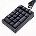 Leopold FC210TP Mechanical Tenkey-pad with PBT Keycap Cherry MX Switch (BLACK) (Black (Blue Switch))