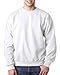 Hanes Men's ComfortBlend EcoSmart Crewneck Sweatshirt (White, XL)