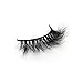 3D Real Mink Fur False Eyelashes Reusable Handmade Natural Long Soft Black Cotton Band D661 for Daily Makeup