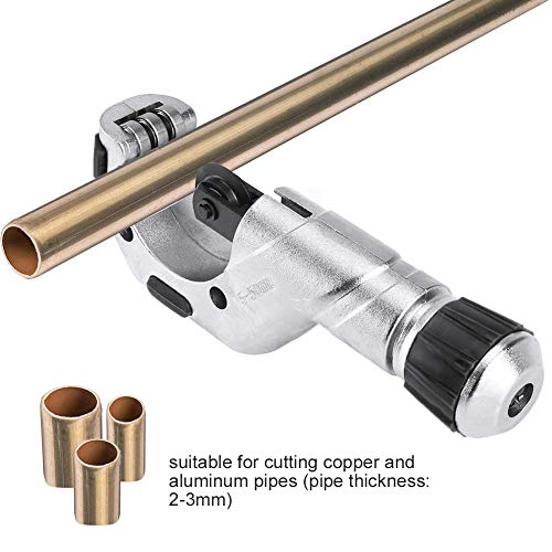 TOOLTOO Tube Cutter 1/4"-1 34" - Heavy Duty Copper Stainless Steel Cutter with Thrust Bearing Tubing Pipe EMT Cutting Tool 5mm -50mm