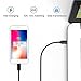 PD Fast Charging Usb C to Lightning Cable, AirsFish (1m/3.3ft/2 pack) Type C to Lightning Cord for Sync Data Power Delivery Fast Charging for iPhone X/8/8 Plus. (Black)