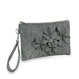 Floral Wristlet - Felt