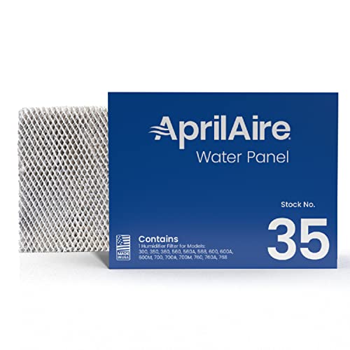 AprilAire 4839 Ersatzfilter Mit Wasserpanel – Für Modelle 600, 600A, 600M, Für Ganzhaus-Luftbefeuchter