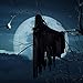 JOYIN 74” Life Size Hanging Grim Reaper, Halloween Ghost for Best Halloween Indoor and Outdoor Decorations