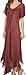 Sakkas 16603 - Egan Long Embroidered Caftan Dress/Cover Up with Embroidered Cap Sleeves - Fuchsia - OS