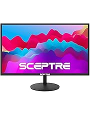 Sceptre 27-Inch FHD LED Gaming Monitor 75Hz 2X HDMI VGA Build-in Speakers, Ultra Slim Metal Black
