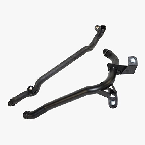 BMW Heater & Water Pipe Hose Outlet + O-Rings Premium Quality 11537502525/11531705210 (2pcs) 328Ci 323Ci 328i 323i 330xi 325xi 325Ci 325i 330Ci 330i 530i 525i 528i