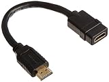 Monoprice 2Pack HDMI Cable Male to Female 28AWG Port Saver-8 inches,Gold Plated Connectors