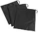 Travel Shoe Bags - Set of 3 Nylon Shoe Storage Bags - Durable and Reusable Travel Organizer Drawstring Bag-Protects Footwear, Sneakers, Sandals, Against Scratches, Scraps, Scuffs, and Dust