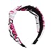 Miuance Pack of 6 Wide Plain Fashion Headbands Knot Turban Headband for Women Girls