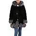 Soly Tech Winter Women Faux Fox Fur Coat Luxury Long Fake Fur Jacket Overcoat