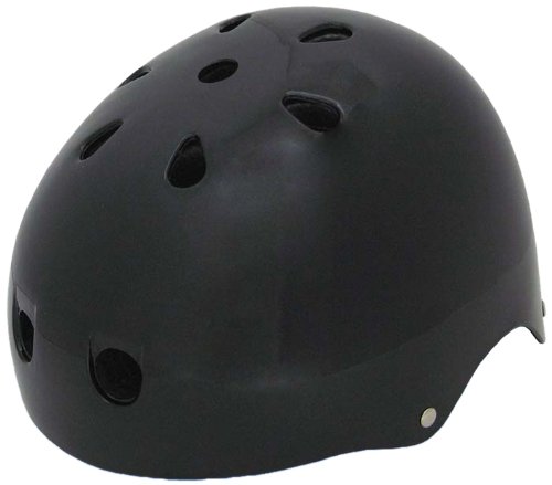 Prostar T-0779 Multi-Sport Helmet Build in Dial Retention System for a Perfect Fit, Multi Usage-Inline Skating, Skateboarding and More, Large, Black