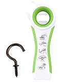 4 Function Multi Kitchen Gadgets and Tools Plastic Jar Opener(Green)