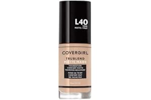 COVERGIRL TruBlend Matte Made Liquid Foundation, Classic Ivory, 1 Fl Oz (Pack of 1)