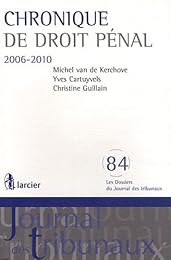 Chronique de droit pénal