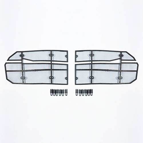 Wotefusi Mesh Grill Inserts Insect Grille Insect-Proof Net for Ford Everest 2017 Stainless Steel ABS