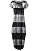 JayJay Women Casual Maxi Short Sleeve Split Tie Dye Long Dress with Pocket,Black,2XL