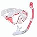 U.S. Divers Lady Starlet LX Mask/Tucson Snorkel, Coral