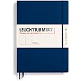 LEUCHTTURM1917 - Notebook Hardcover Master Classic A4+ - 235 Numbered Pages for Writing and Journaling (Navy, Plain)