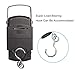 Rockjame Fishing Scale, Hanging Scale, Backlit LCD Screen 110lb/50kg Portable Electronic Digital Postal Hook Luggage Shopping Spring Scale with Measuring Tape, 2 AAA Batteries Included