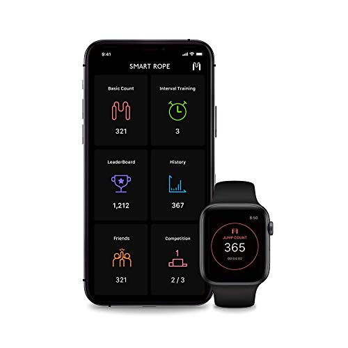 Smart Jump Rope Rookie (Black) in Oman Whizz Jump Ropes