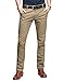 Match Mens Slim-Tapered Flat-Front Casual Pants(Light Khaki,34)