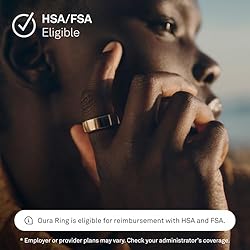 Oura Ring Gen3 Horizon - Gold - Size 12 - Smart