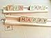 Abbaoww 100 Pcs Colorful Wood Letter Tiles Capital Letters for DIY Crafts, Pendants, Spelling and Scrapbook
