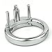 Metal base ring for men's chastity lock device cage Clasp ring accessories (45mm, style A)