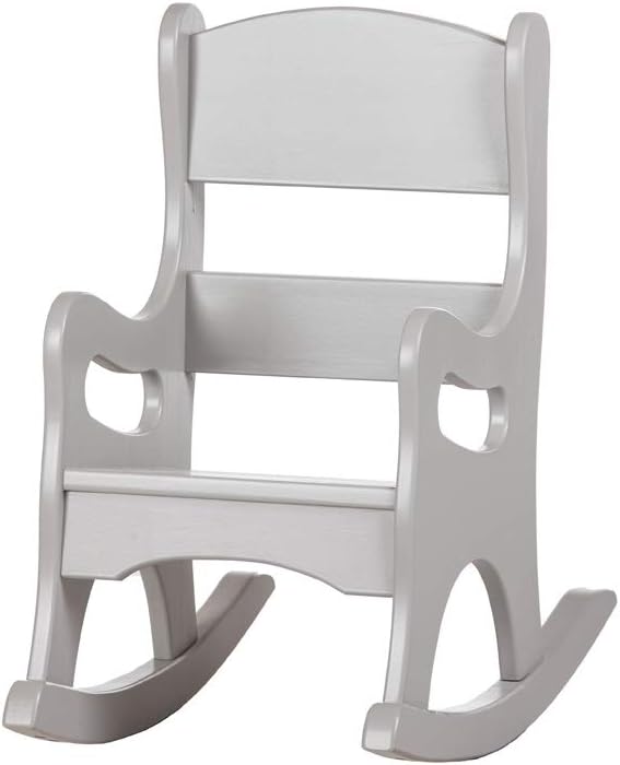 amish child's wooden rocker